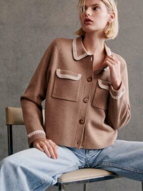 Sezane Betty Cardigan - excellent condition